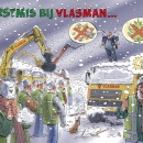 Kerstkaart Vlasman: crisistijd