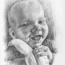 Guus, Graphite pencil, 29,7x42 cm, commissioned portrait.